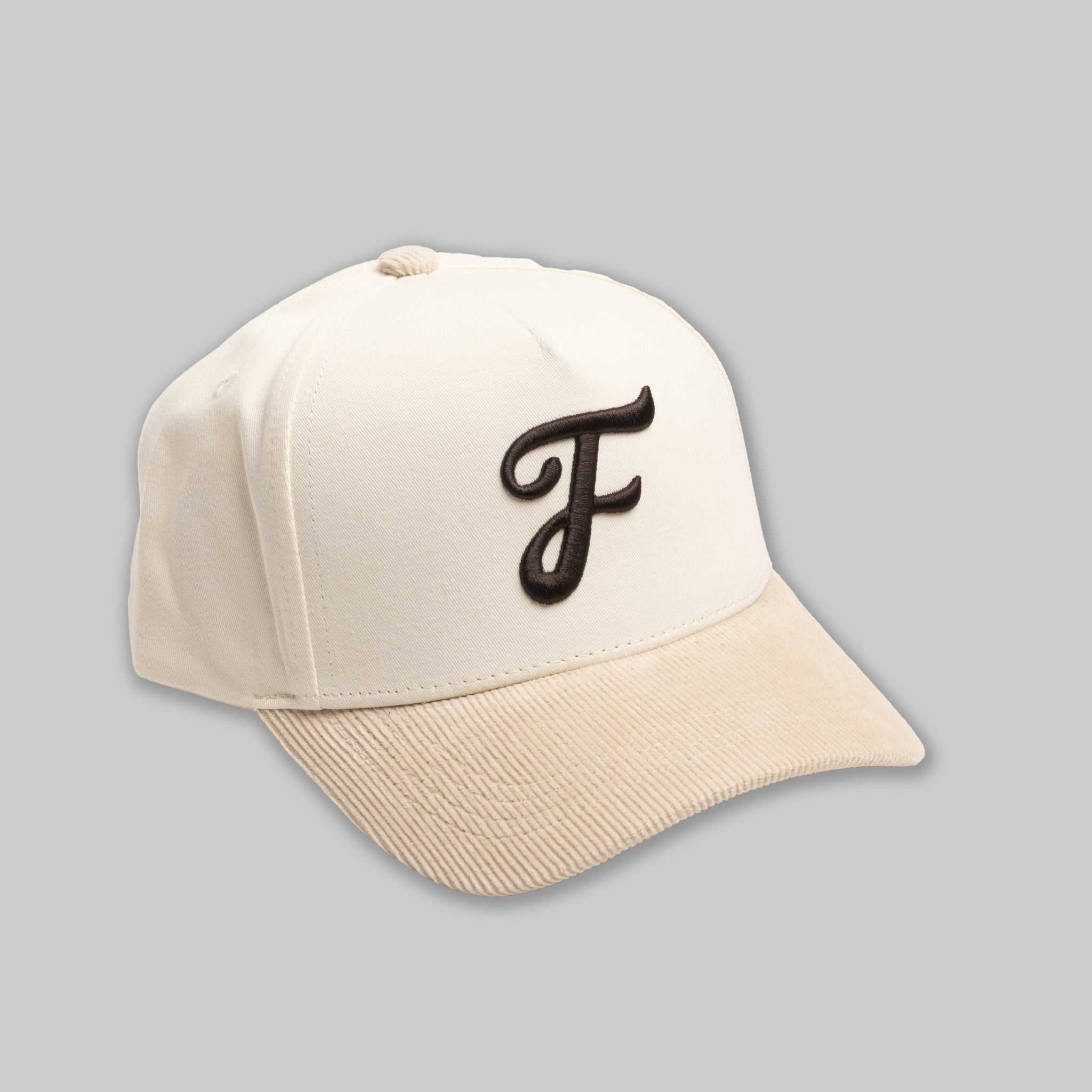 Monotype F Snapback - Bone White/Natural