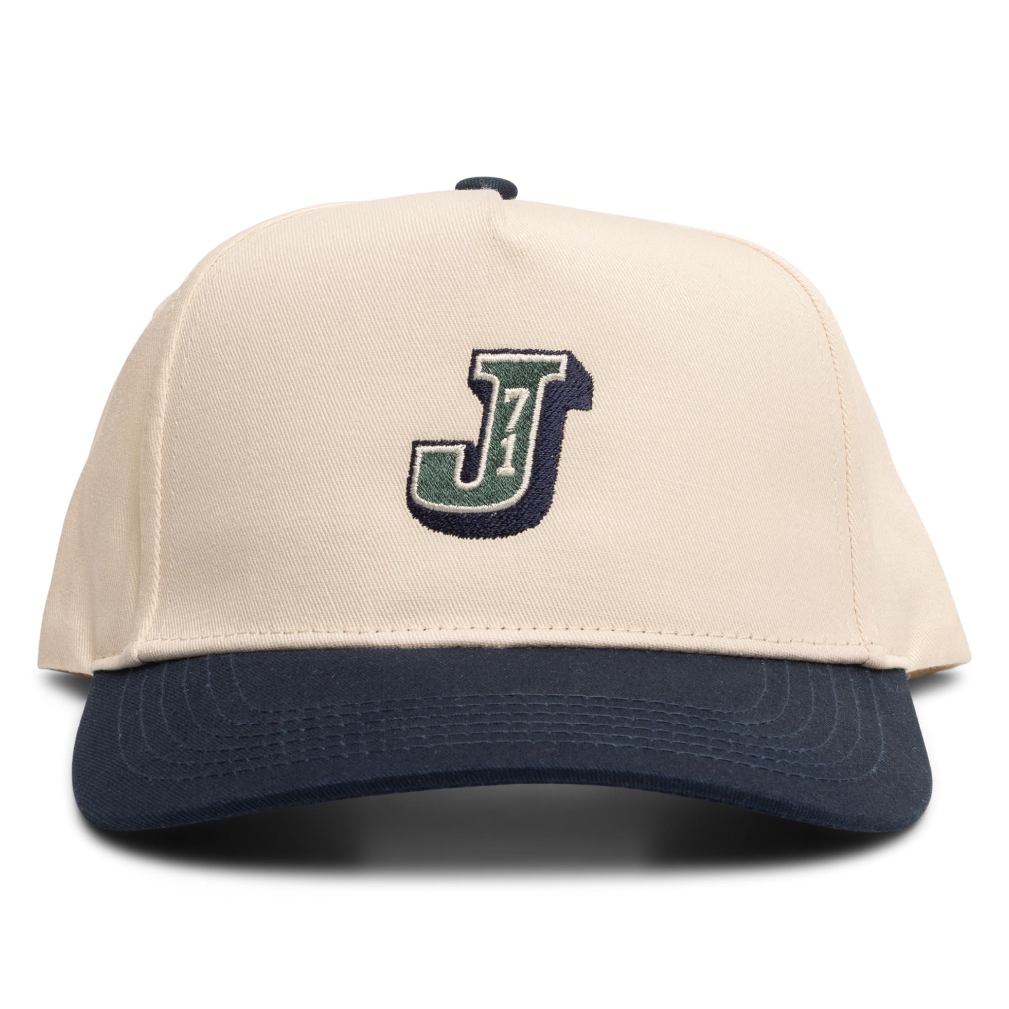 Legacy Snapback Block J '71 - Natural/Navy